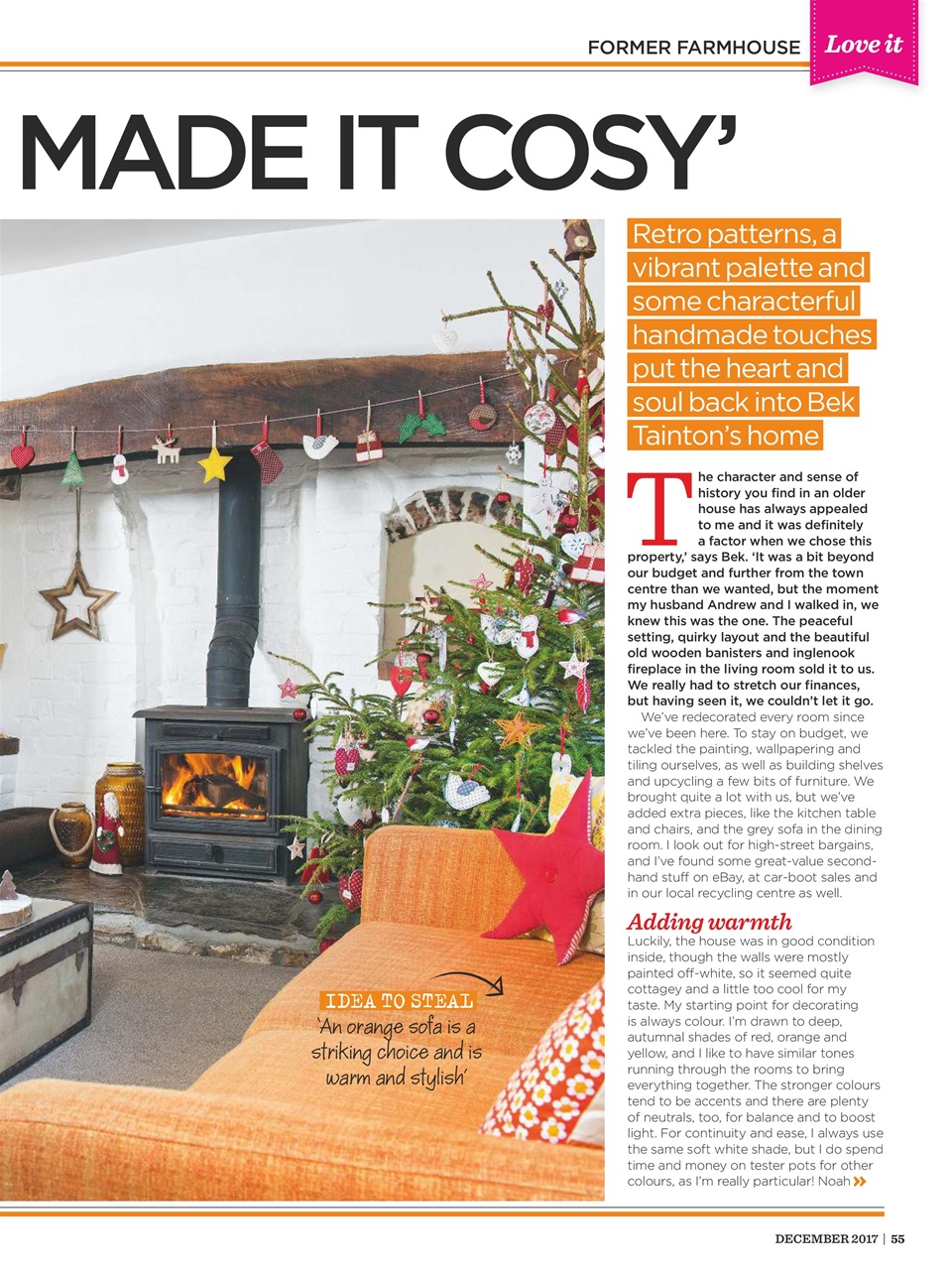 Style at Home Preview Pages