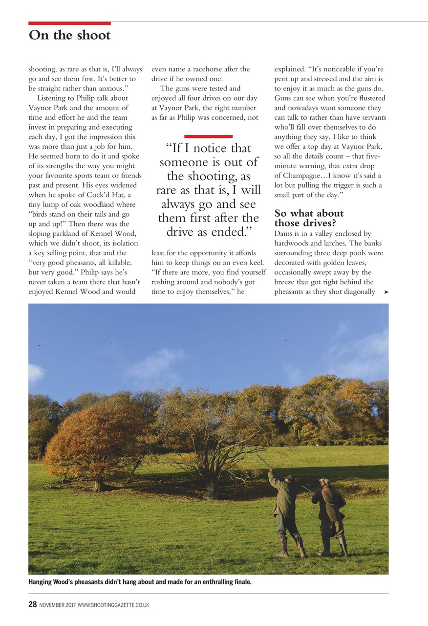 Shooting Gazette Preview Pages