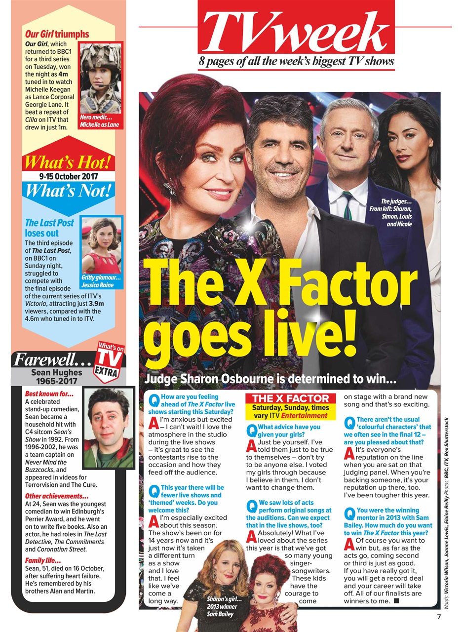 What's on TV Preview Pages