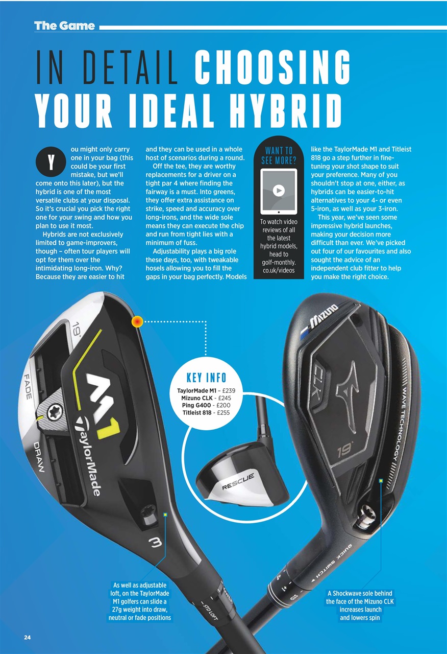 Golf Monthly Preview Pages