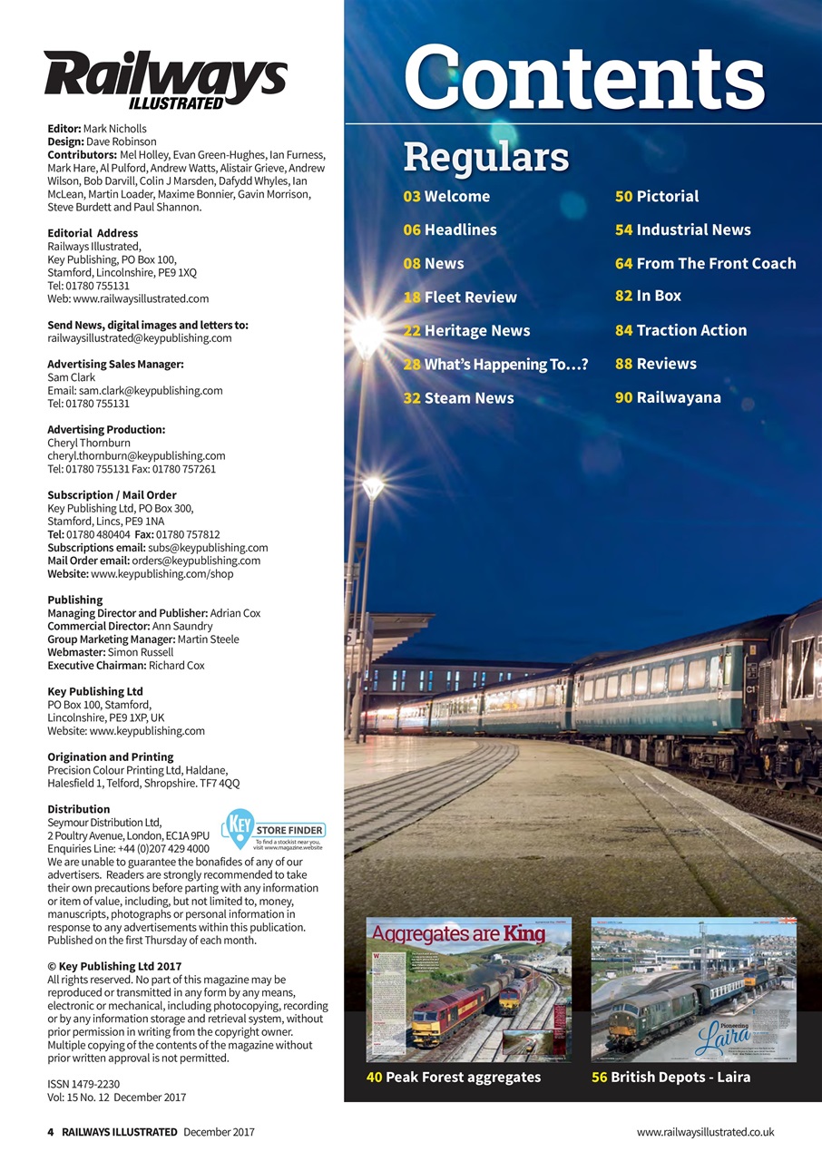 Railways Illustrated Preview Pages
