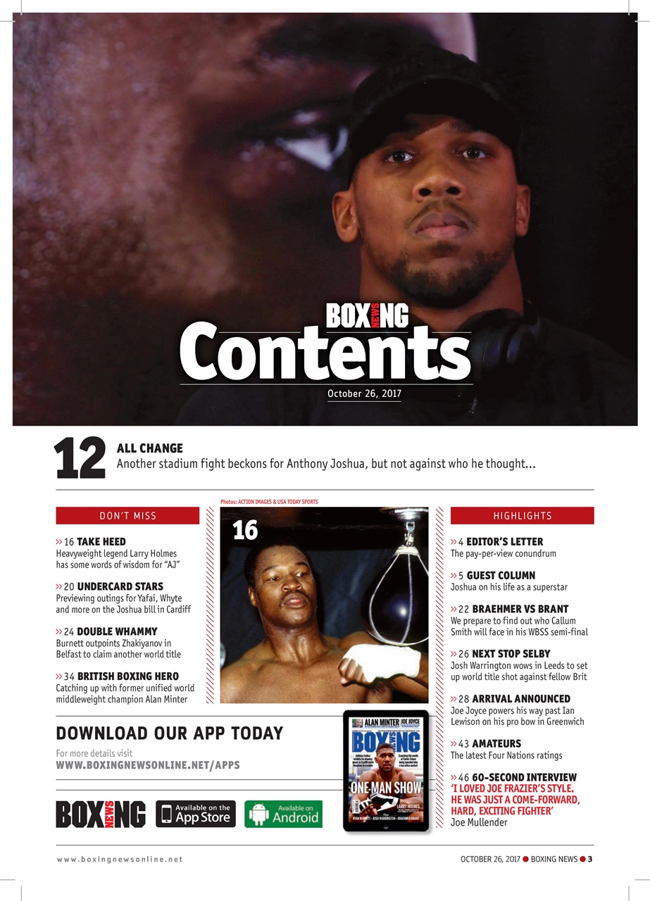 Boxing News Preview Pages