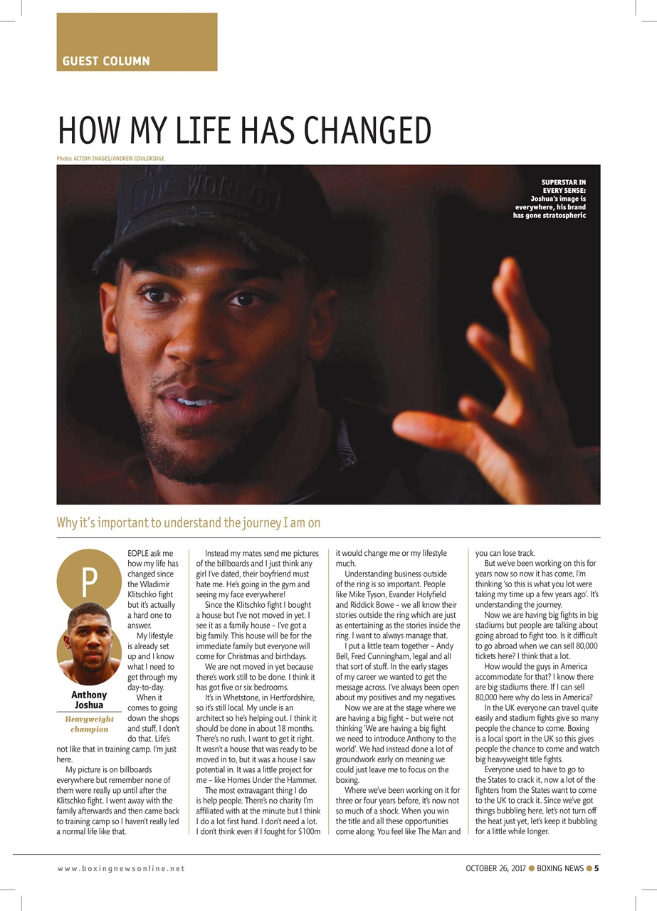 Boxing News Preview Pages