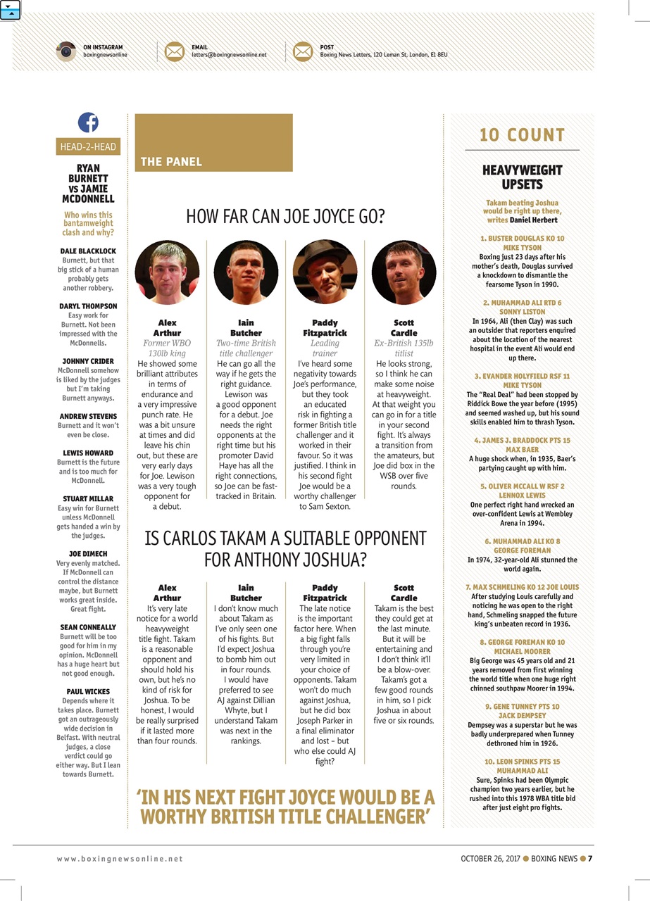 Boxing News Preview Pages