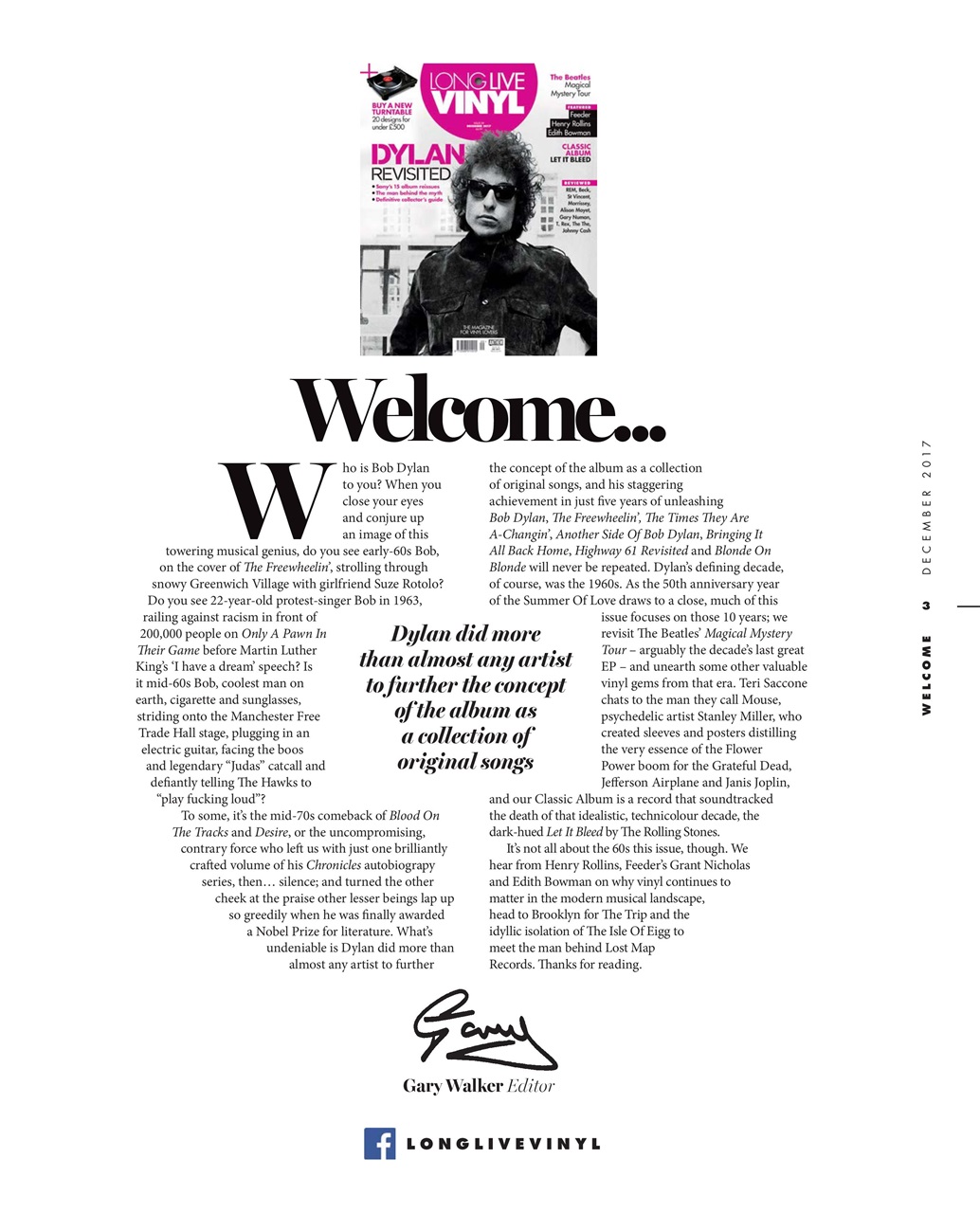 Long Live Vinyl Preview Pages
