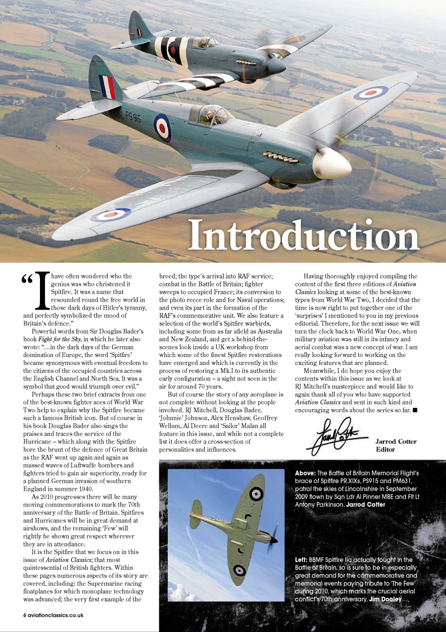 Aviation Classics Preview Pages