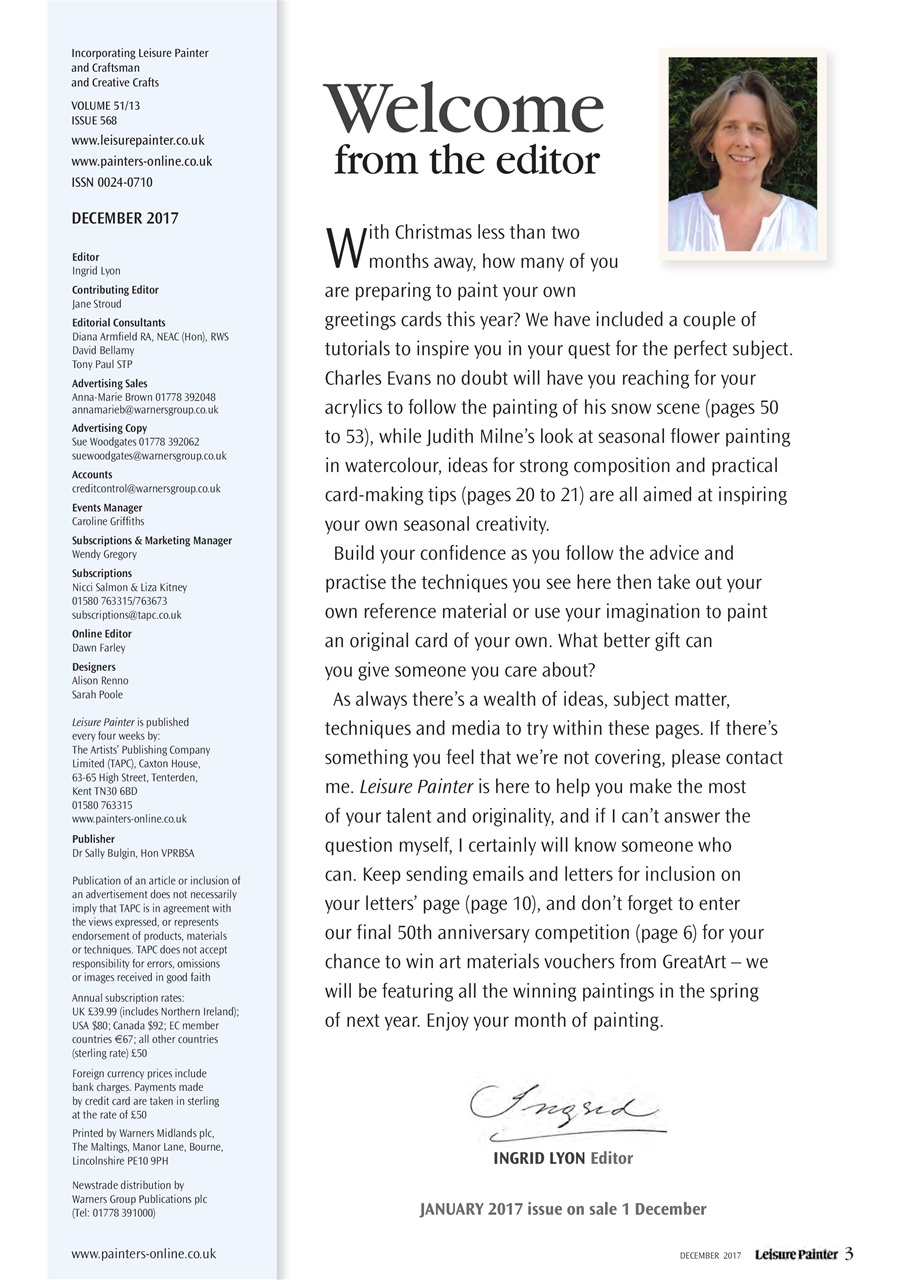 Leisure Painter & The Artist Preview Pages