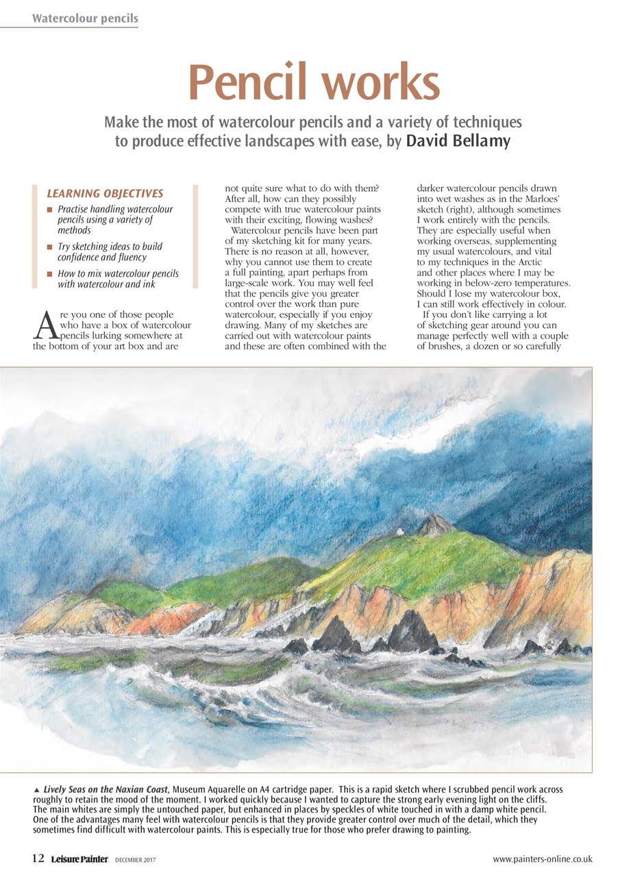 Leisure Painter & The Artist Preview Pages