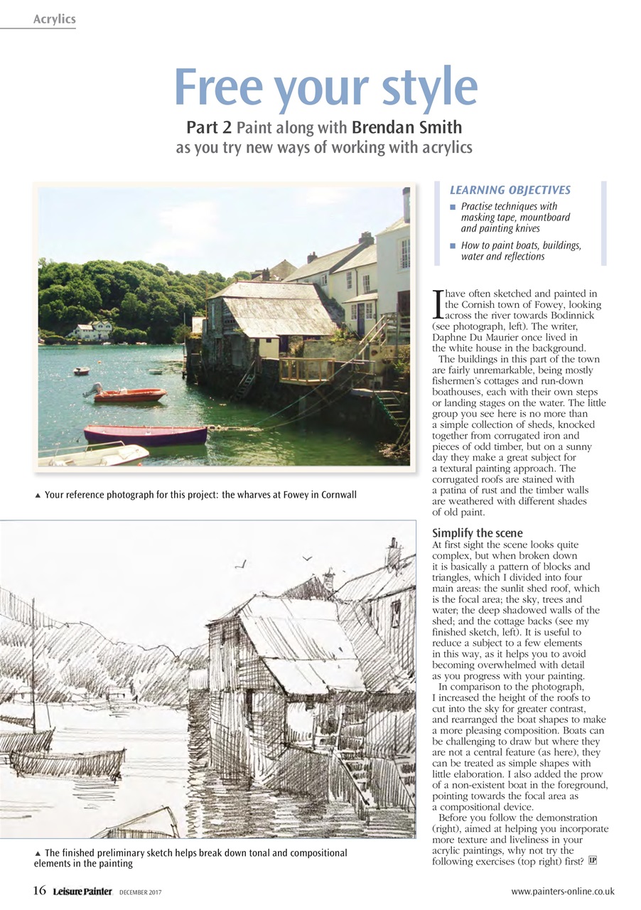 Leisure Painter & The Artist Preview Pages