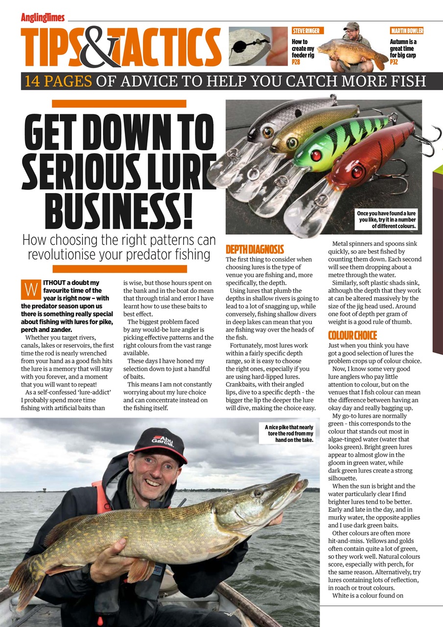 Angling Times Preview Pages