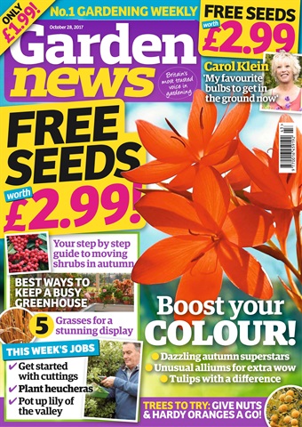 Garden News issue 28th October 2017