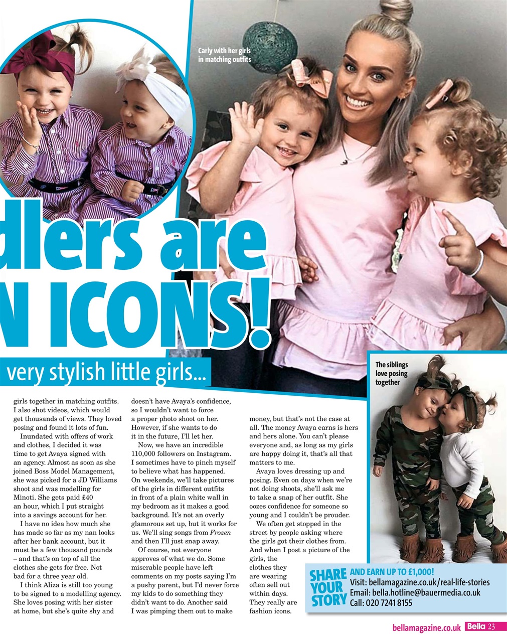 Bella Magazine Preview Pages