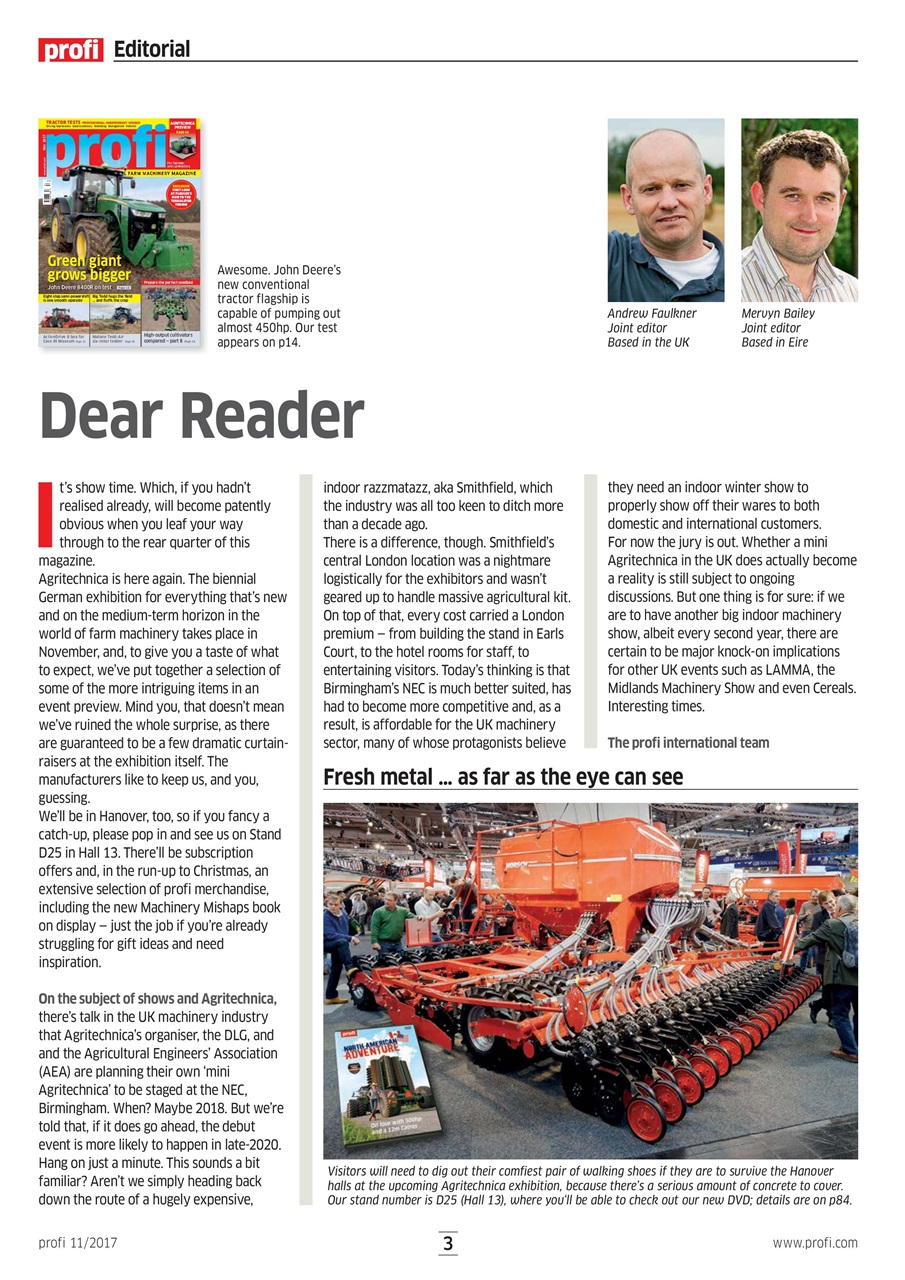 Profi International Preview Pages