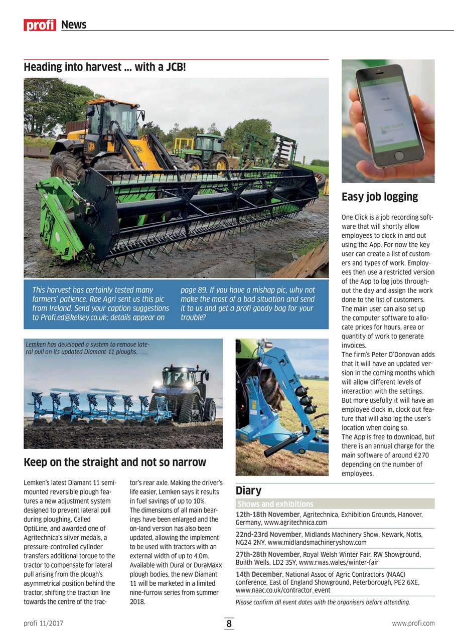 Profi International Preview Pages