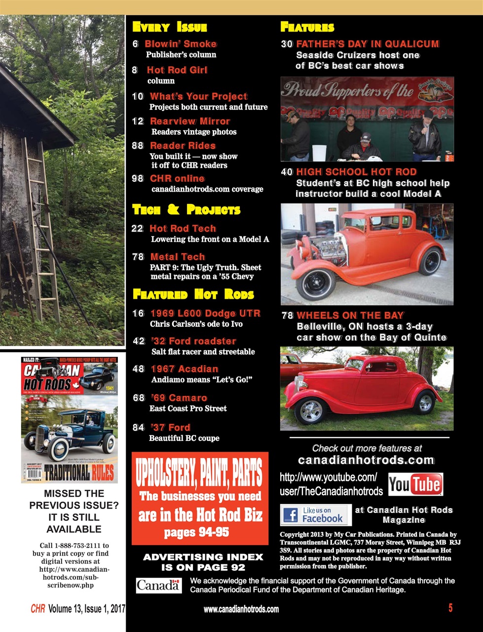 Canadian Hot Rods Preview Pages