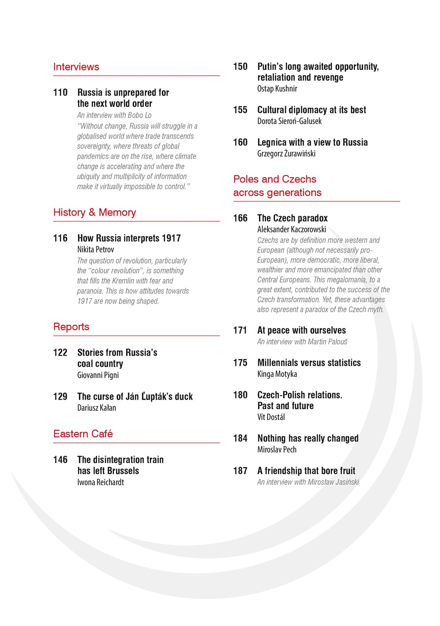 New Eastern Europe Preview Pages