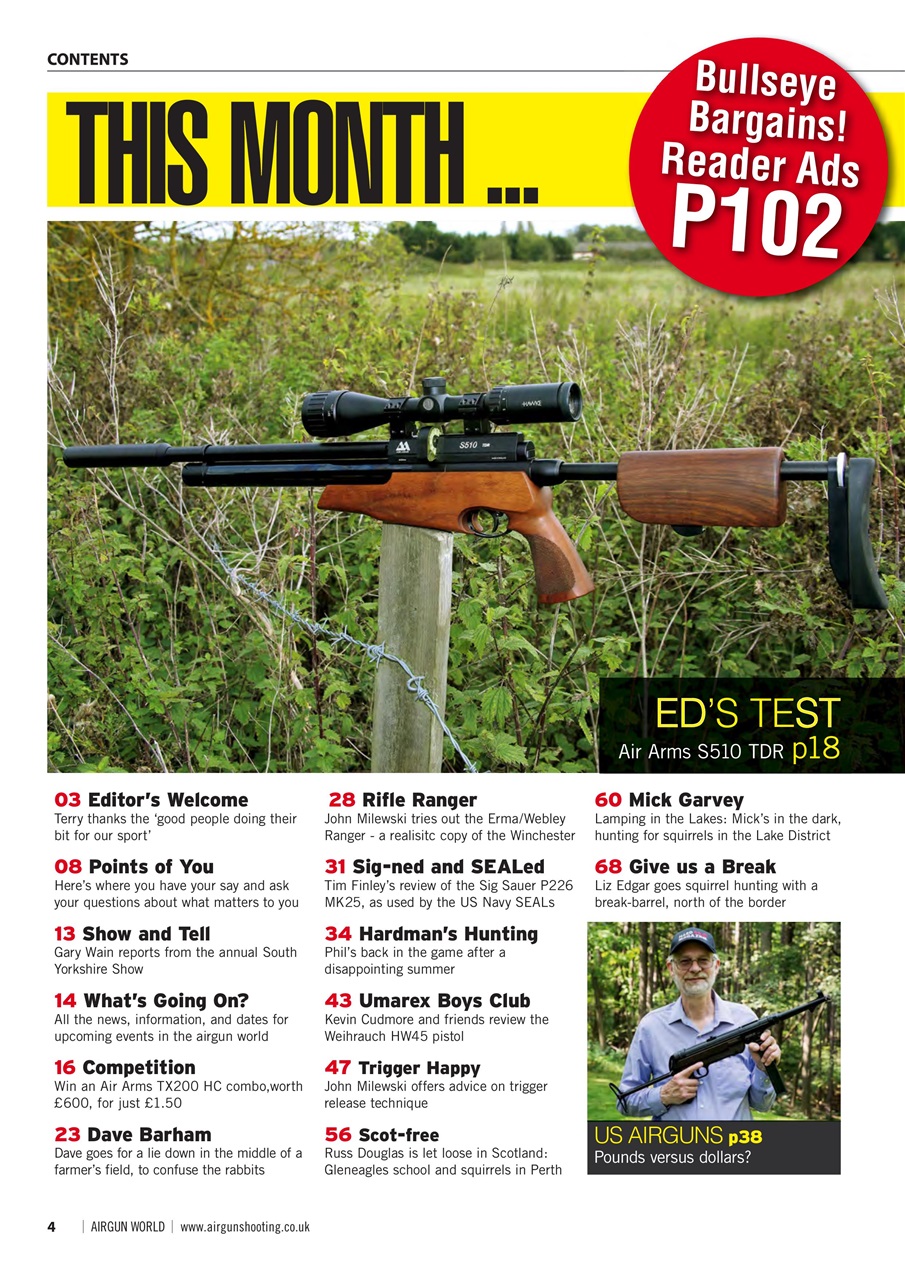 Airgun World Preview Pages