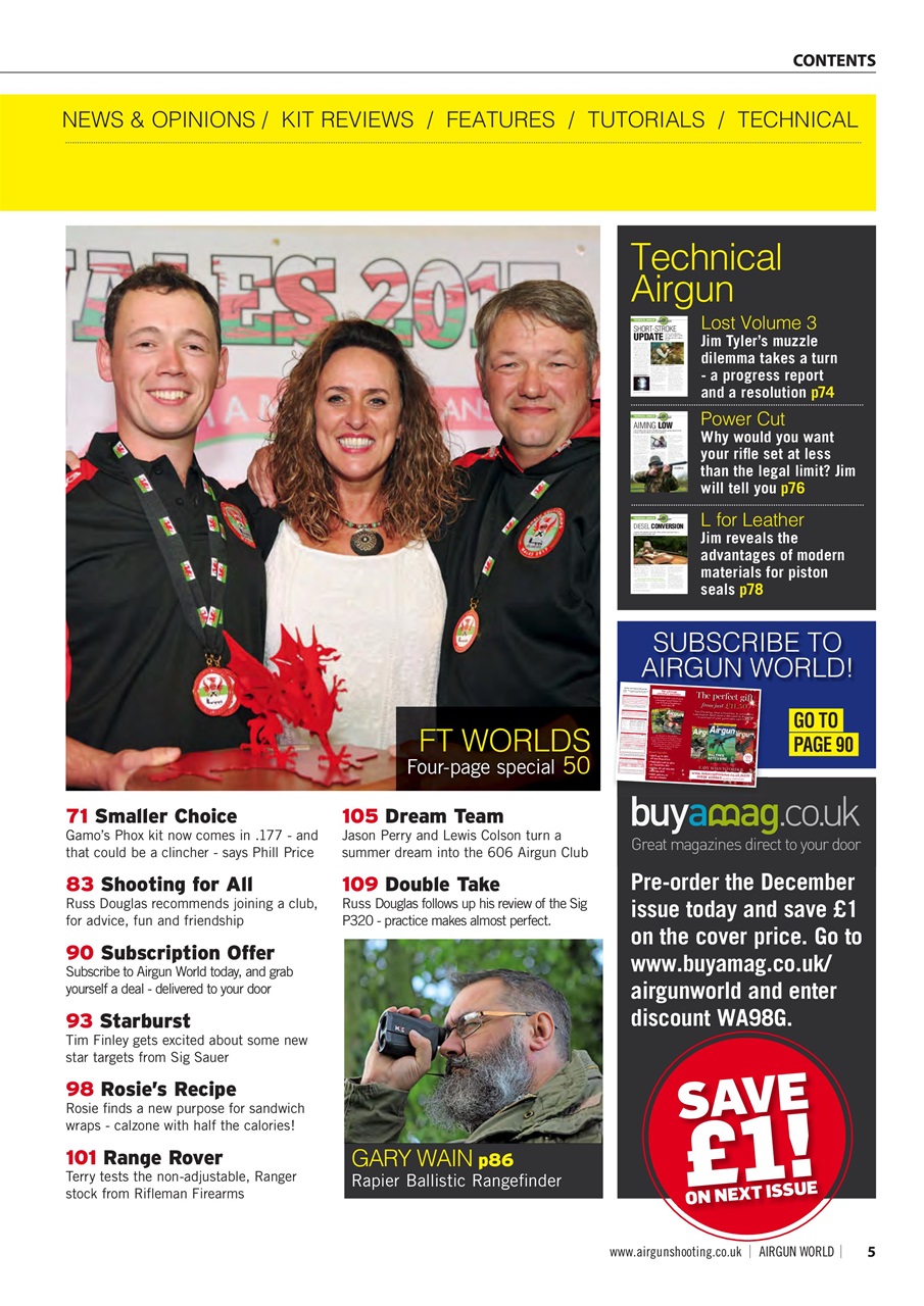 Airgun World Preview Pages