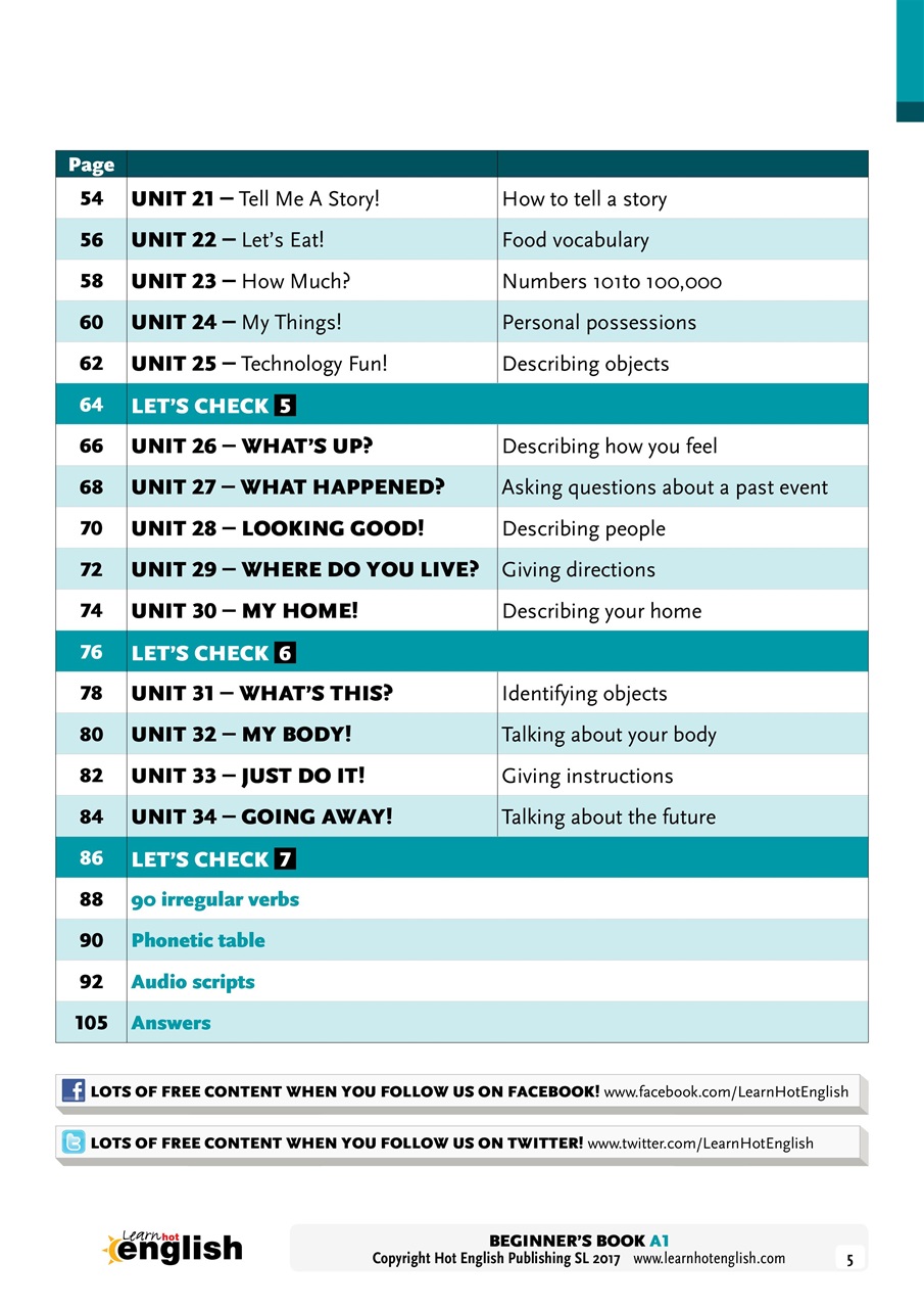 Learn Hot English Preview Pages