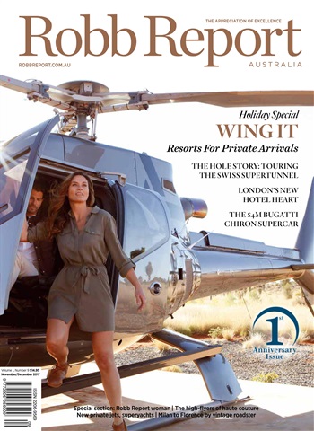 Robb Report Australia & New Zealand issue Nov Dec 2017