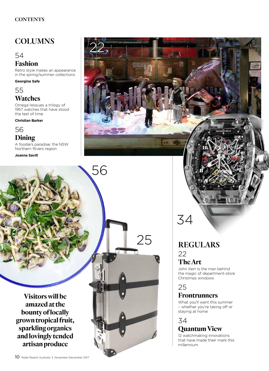 Robb Report Australia & New Zealand Preview Pages