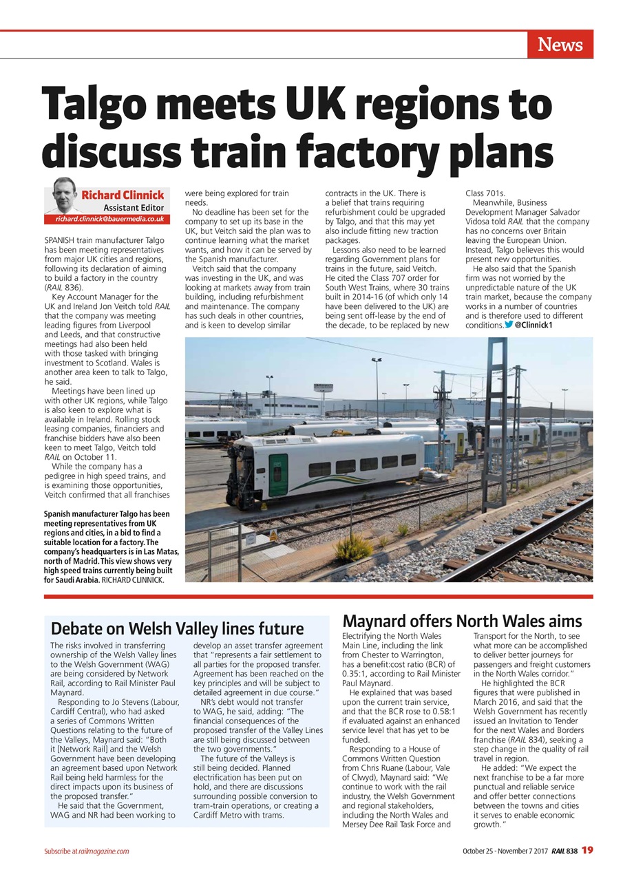 Rail Preview Pages