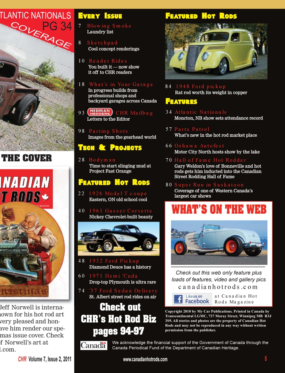 Canadian Hot Rods Preview Pages