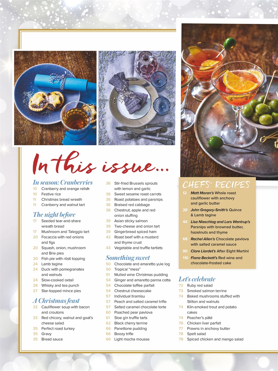 Woman & Home Feel Good Food Preview Pages