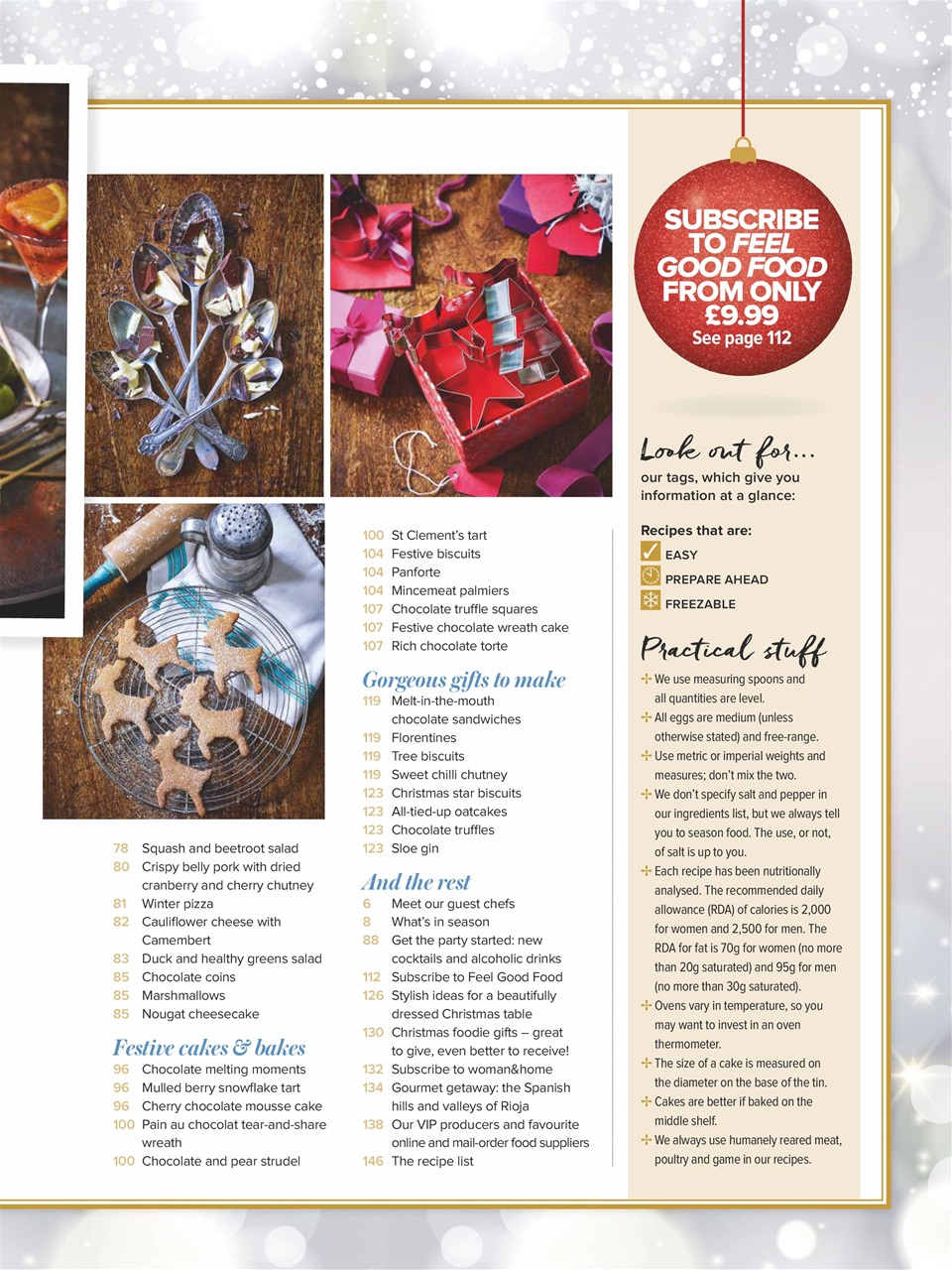 Woman & Home Feel Good Food Preview Pages