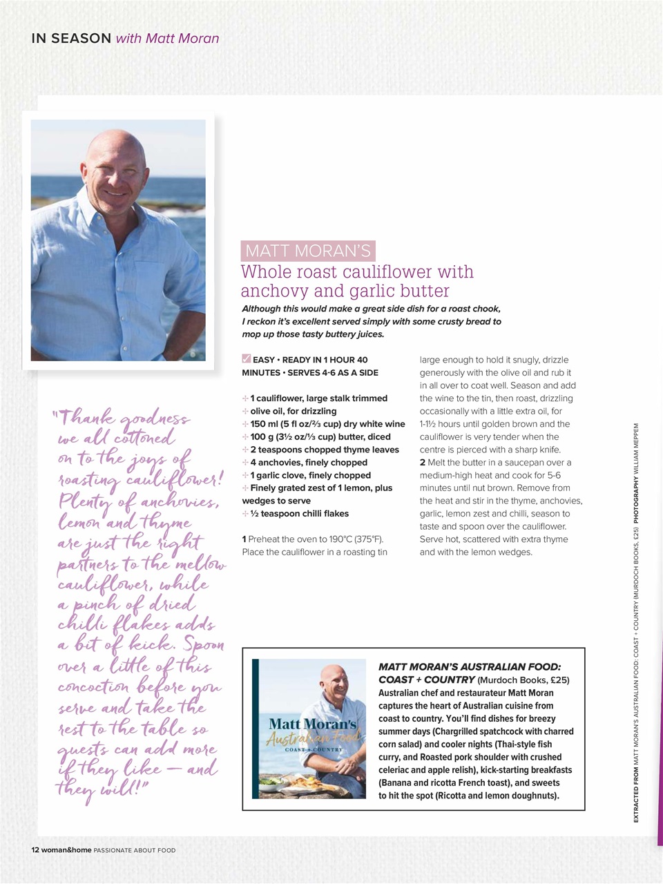 Woman & Home Feel Good Food Preview Pages