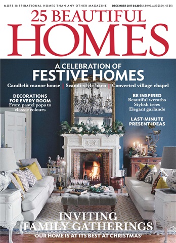 25 Beautiful Homes issue December 2017