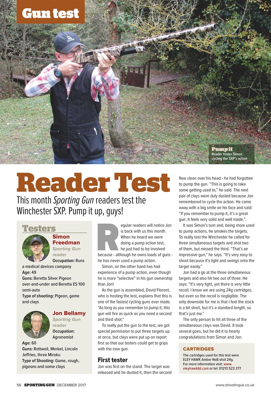 Sporting Gun Preview Pages