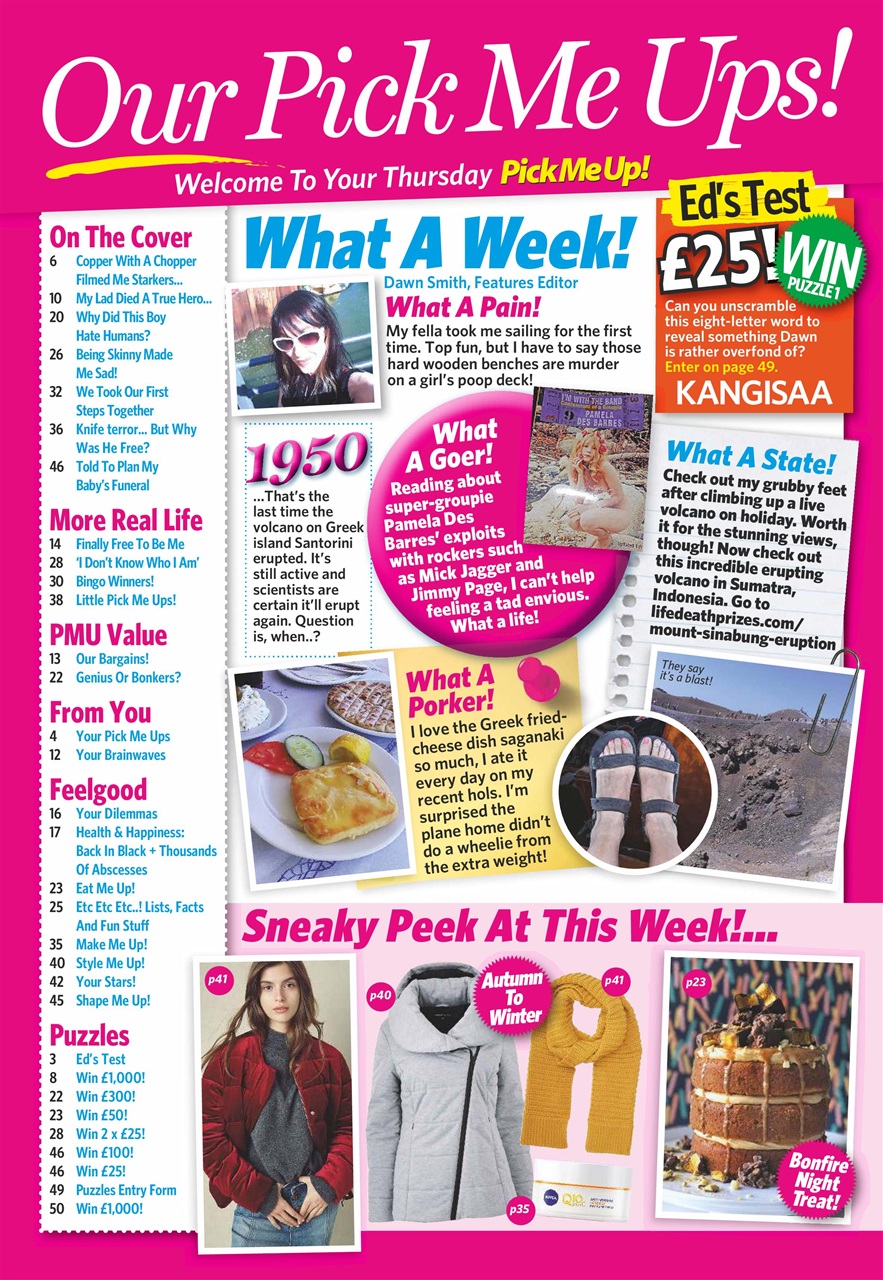 Pick Me Up Preview Pages