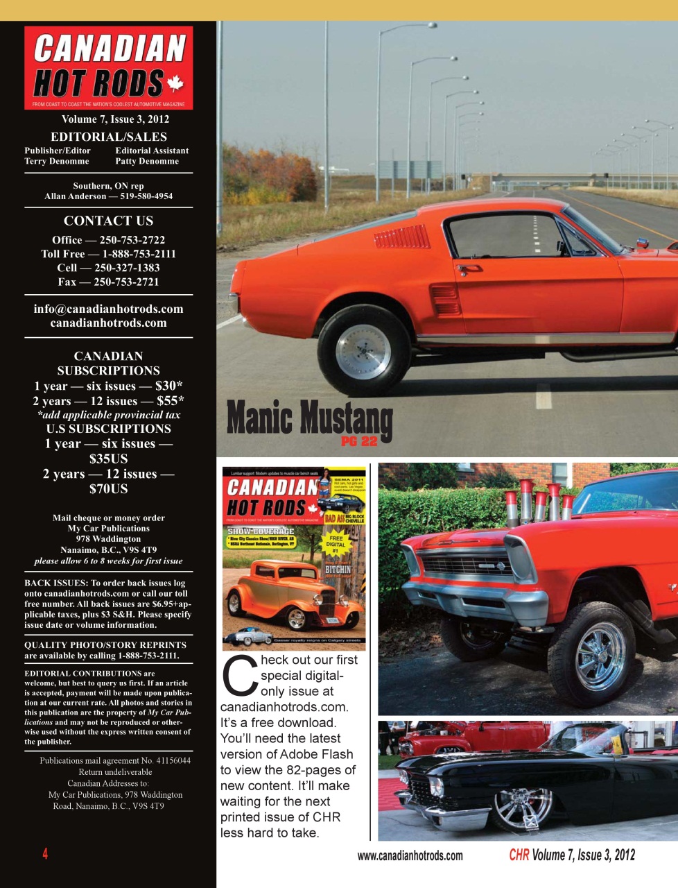 Canadian Hot Rods Preview Pages