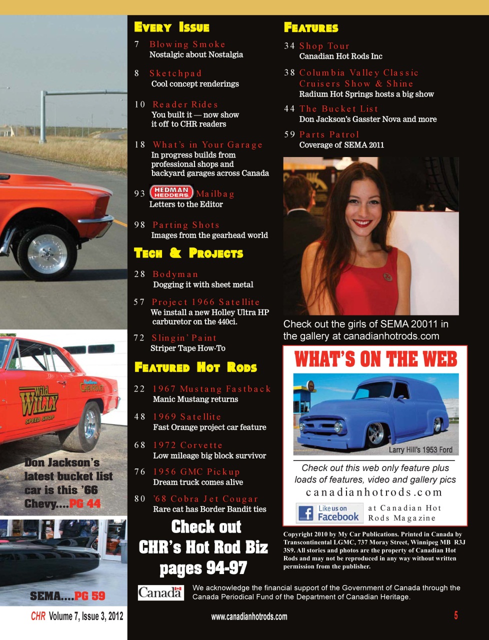 Canadian Hot Rods Preview Pages