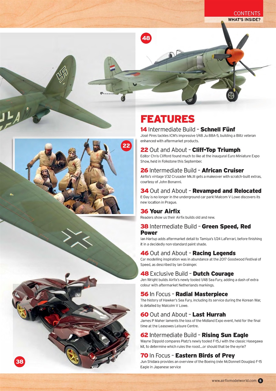 Airfix Model World Preview Pages