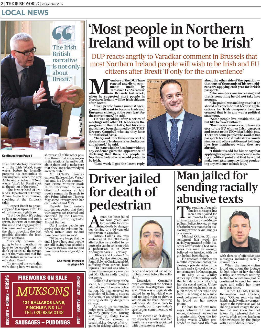 Irish World Preview Pages