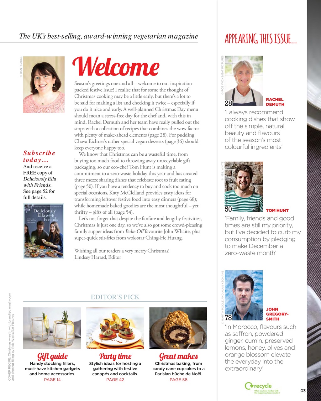 Vegetarian Living Preview Pages