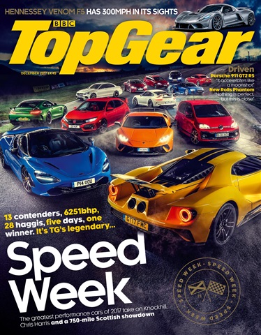 BBC Top Gear Magazine issue December 2017