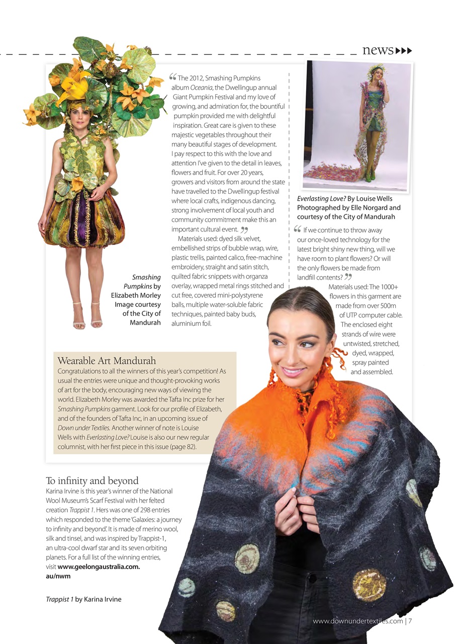 Down Under Textiles Preview Pages