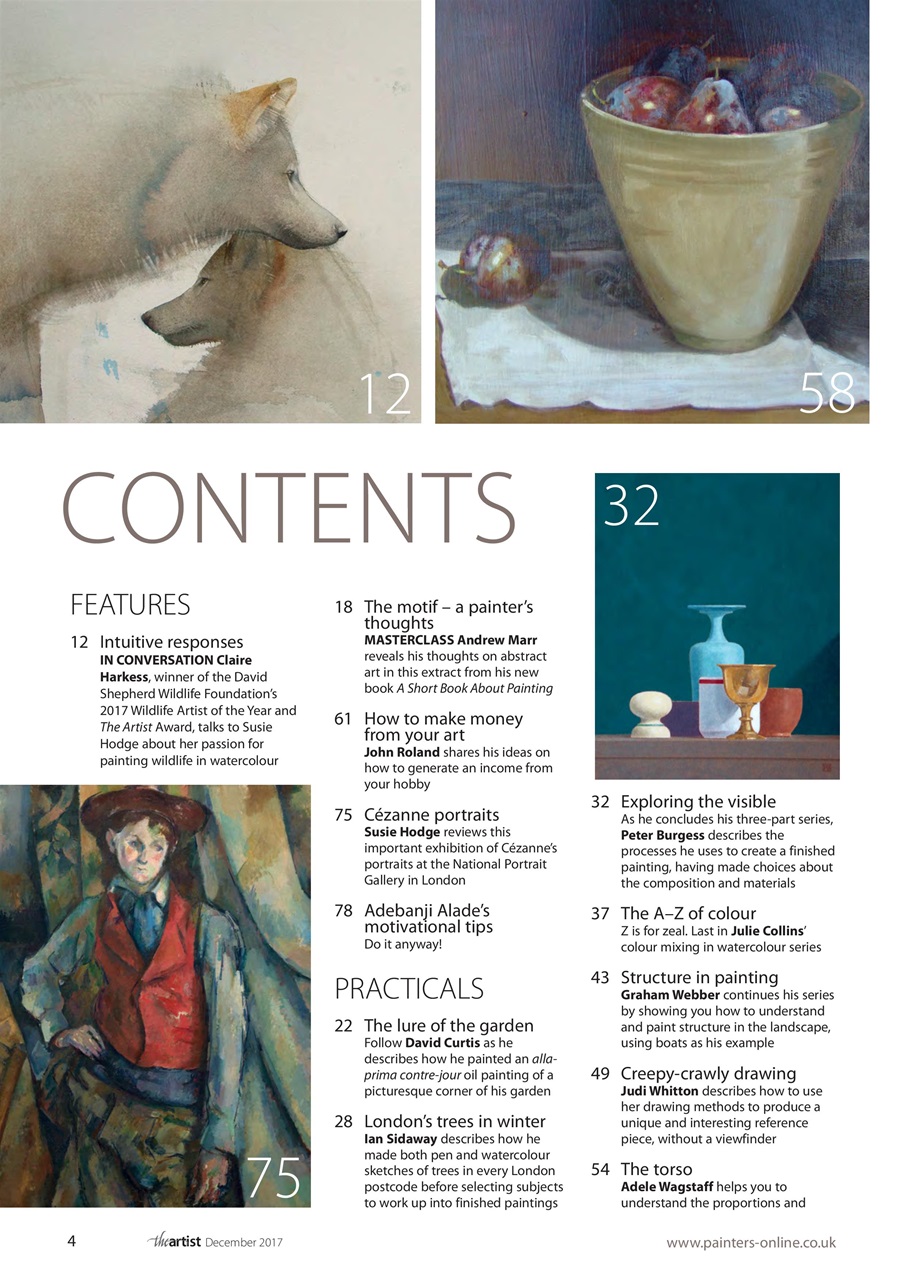 The Artist Preview Pages