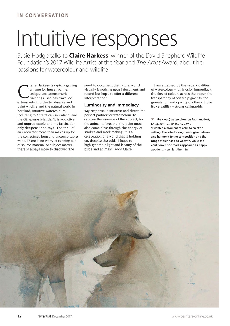 The Artist Preview Pages
