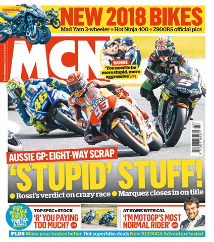 MCN issue 25th October 2017
