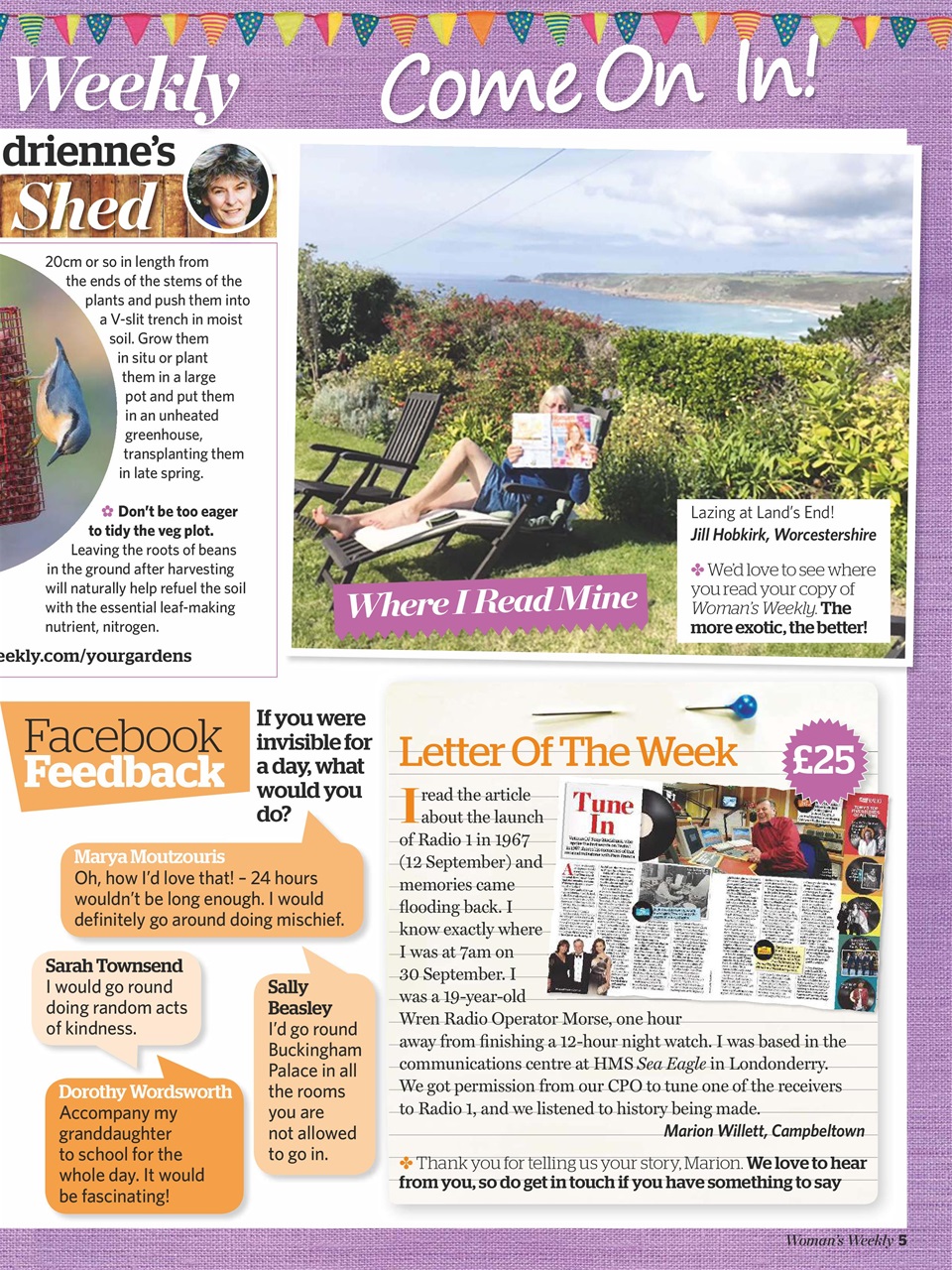 Woman's Weekly Preview Pages