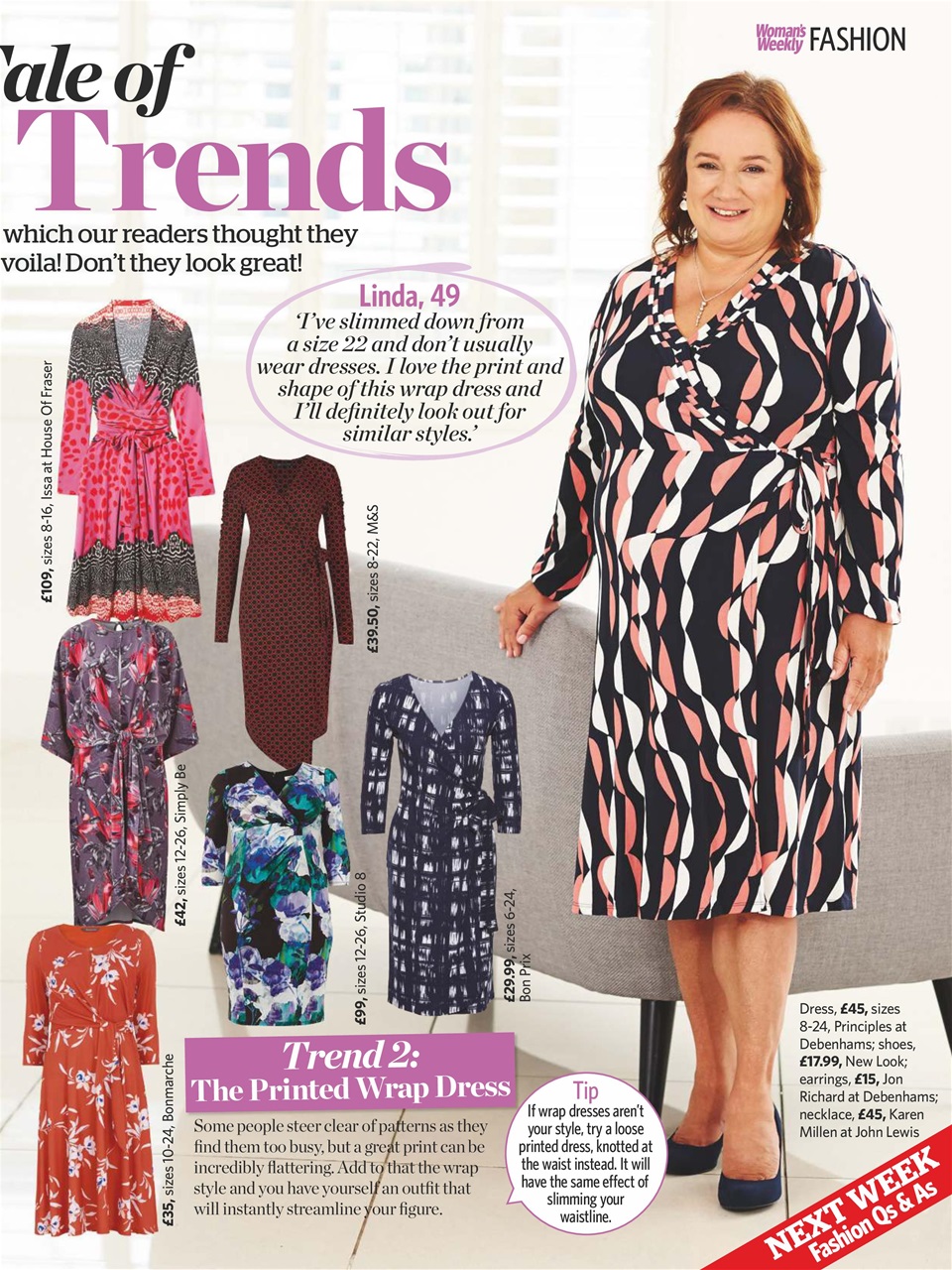 Woman's Weekly Preview Pages