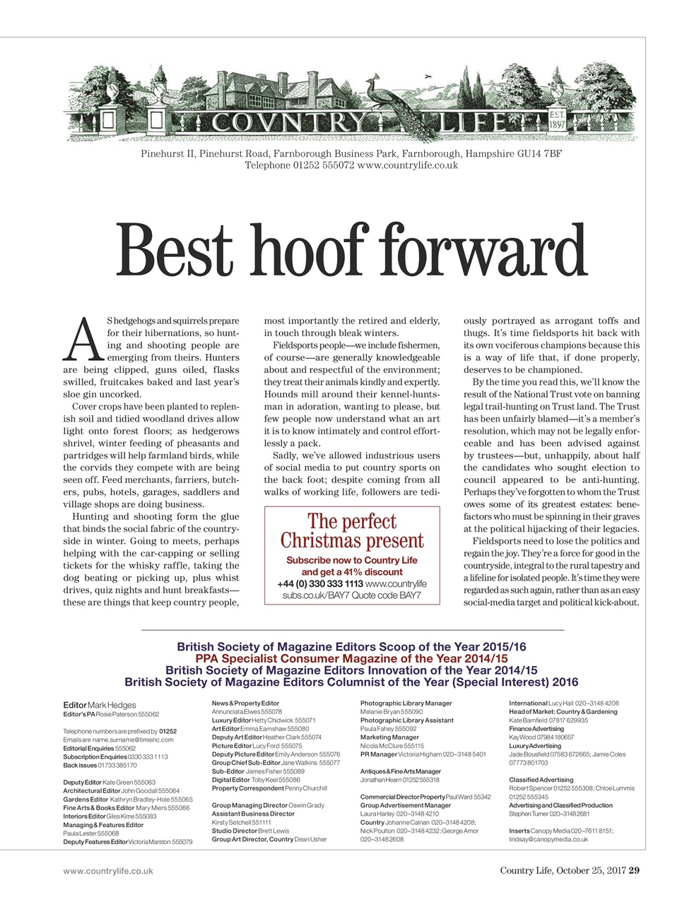 Country Life Preview Pages