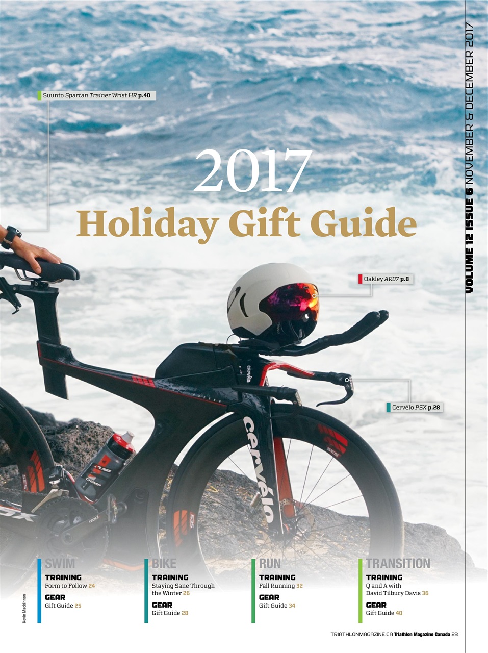 Triathlon Magazine Canada Preview Pages