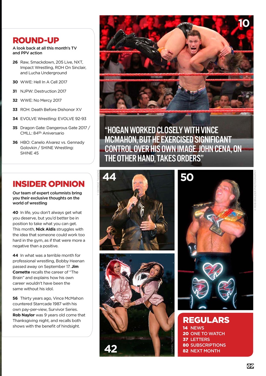 Wrestletalk Magazine Preview Pages