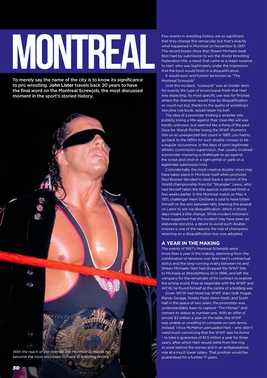 Wrestletalk Magazine Preview Pages