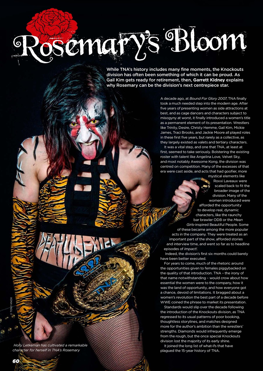 Wrestletalk Magazine Preview Pages